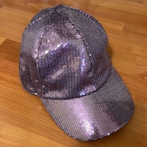 Fashionable purple hat!!